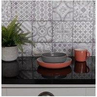 D-C-Fix Moroccan Tiles 3D Waterproof Splashback Wallpaper - 67.5Cm X 4M