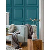 Fresco Wood Panel Wallpaper - Teal