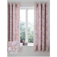 Catherine Lansfield Enchanted Butterfly Reversible Eyelet Curtains