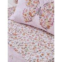 Catherine Lansfield Enchanted Butterfly Fitted Sheet - Pink
