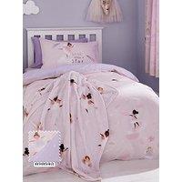 Catherine Lansfield Dancing Fairies Duvet Cover Set - Pink