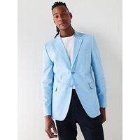 Very Man Linen Blazer - Light Blue