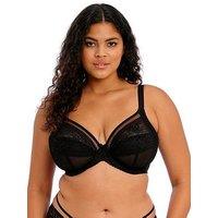Elomi Kendra Underwired Plunge Bra - Black