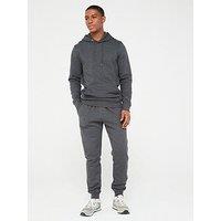 Very Man Overhead Hoody Tracksuit - Charcoal