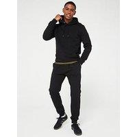 Very Man Overhead Hoody Tracksuit - Black