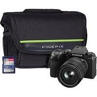 Fujifilm X-S20 Mirrorless Digital Camera Kit Inc Xf18-55Mm Lens, System Bag And 64Gb Sd Card - Black