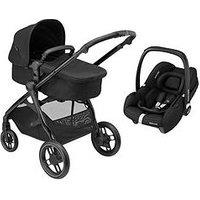 Maxi-Cosi Zelia Luxe Cabriofix I-Size Travel System - Twillic Black