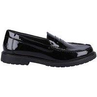 Hush Puppies Verity Patent Slip On Loafer - Black