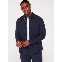 Everyday Long Sleeve Button Down Oxford Shirt - Navy