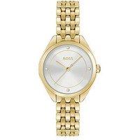 Boss Ladies Mae Light Yellow Gold Bracelet Watch