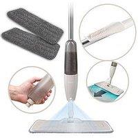 Tower Spray Mop With Anti-Leak Bottle And 2X Microfibre Pad, Latte, T769000Msh