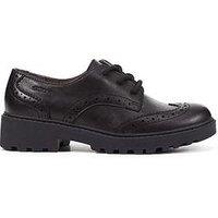 Geox Girls Casey Lace Up School Brogue
