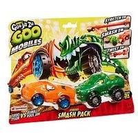 Goojitzu Heroes Of Goo Jit Zu Goo Mobiles Smash Up Verses Pack - Tygor Vs Rock Jaw