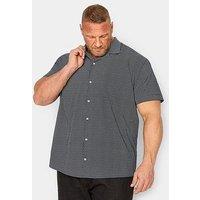 Badrhino Poplin Geo Print Resort Shirt