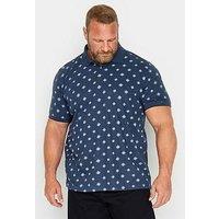 Badrhino Compass Polo - Navy