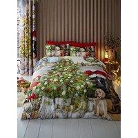 Fusion Christmas Tree Duvet Cover Set - Multi