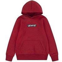 Levi'S Boys Boxtab Pullover Hoodie - Red