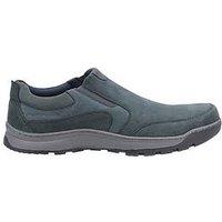 Hush Puppies Jasper Slip On Trainer - Navy