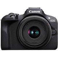 Canon Eos R100 Aps-C Mirrorless Camera Inc Rf-S 18-45Mm Lens - Black