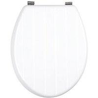 Beldray Tongue & Groove Wooden Toilet Seat