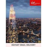 Virgin Experience Days Visit To The View From The Shard And Three Course Champagne Celebration Dining With Sides At Marco Pierre Whites London Steakhouse Co For Two