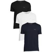 Ps Paul Smith 3 Pack Chest Logo T-Shirts - Multi