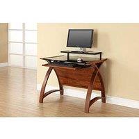 Jual Helsinki Desk With Pull Out Shelf - Real Wood Veneer