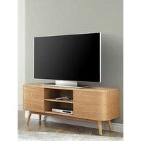 Jual Oslo 2 Door Tv Stand - Real Wood Oak Veneer