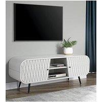Jual Astana Tv Stand - Grey - Real Wood Veneer