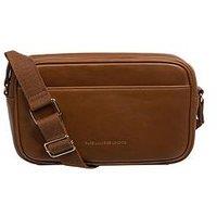 Pure Luxuries London Dion Chestnut Nappa Leather Cross Body Bag