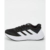 Adidas Mens Running Questar 2 Trainers - Black/White