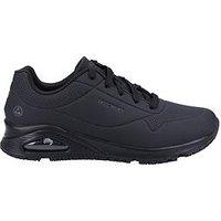 Skechers Uno Slip Resistant Trainer - Black