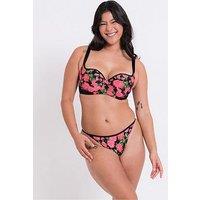 Curvy Kate Boost In Bloom Padded Balcony Bra - Multi