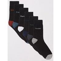 Everyday Day Of The Week Socks 7 Pack - Multi