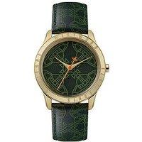 Vivienne Westwood Green Orb Dial Green Strap Watch