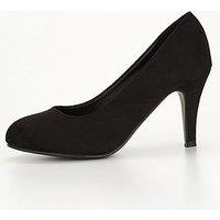 Everyday Extra Wide Fit Court Shoe - Black