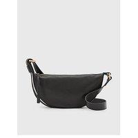 Allsaints Half Moon Cross-Body Bag - Black