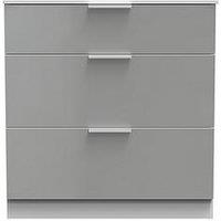 Swift Adair Ready Assembled 3 Drawer Deep Chest