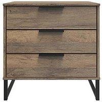 Swift Emerson Ready Assembled 3 Drawer Chest