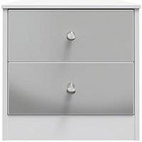 Swift Verity Ready Assembled 2 Drawer Bedside Cabinet
