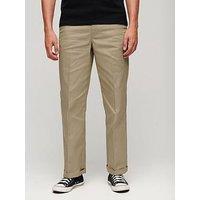 Superdry Straight Fit Chino Trousers - Beige