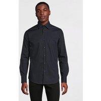 Boss Kent Long Sleeve Shirt - Dark Blue