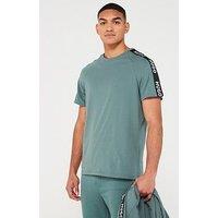 Hugo Sporty Logo T-Shirt - Dark Green