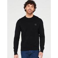Boss Kanovano Crew Neck Jumper - Black