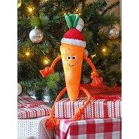 Zoon Santa Carrot Rope-Legs Playpal Dog Toy