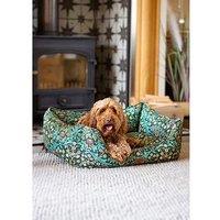 Morris & Co Blackthorn Print Square Bed M - Medium