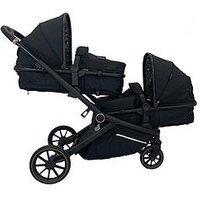 My Babiie Mb33 Tandem Pushchair - Black Leopard