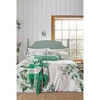 Joules Lakeside Floral 100% Cotton Percale Duvet Cover Set