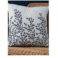 Very Home Cotton Embroidered Cushion