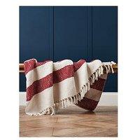 Very Home Herringbone Stripe Throw - Multi